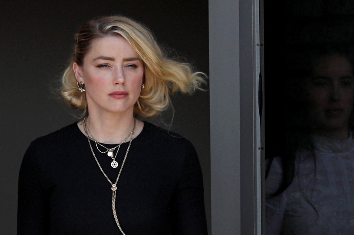 Amber Heard tras el veredicto del juicio (REUTERS/Tom Brenner)