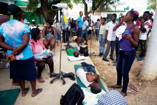 1,2 millones de vacunas contra el cólera llegan a Haití