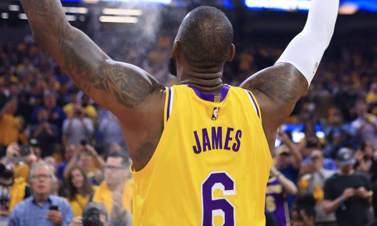 LeBron James final NBA Lakers 1