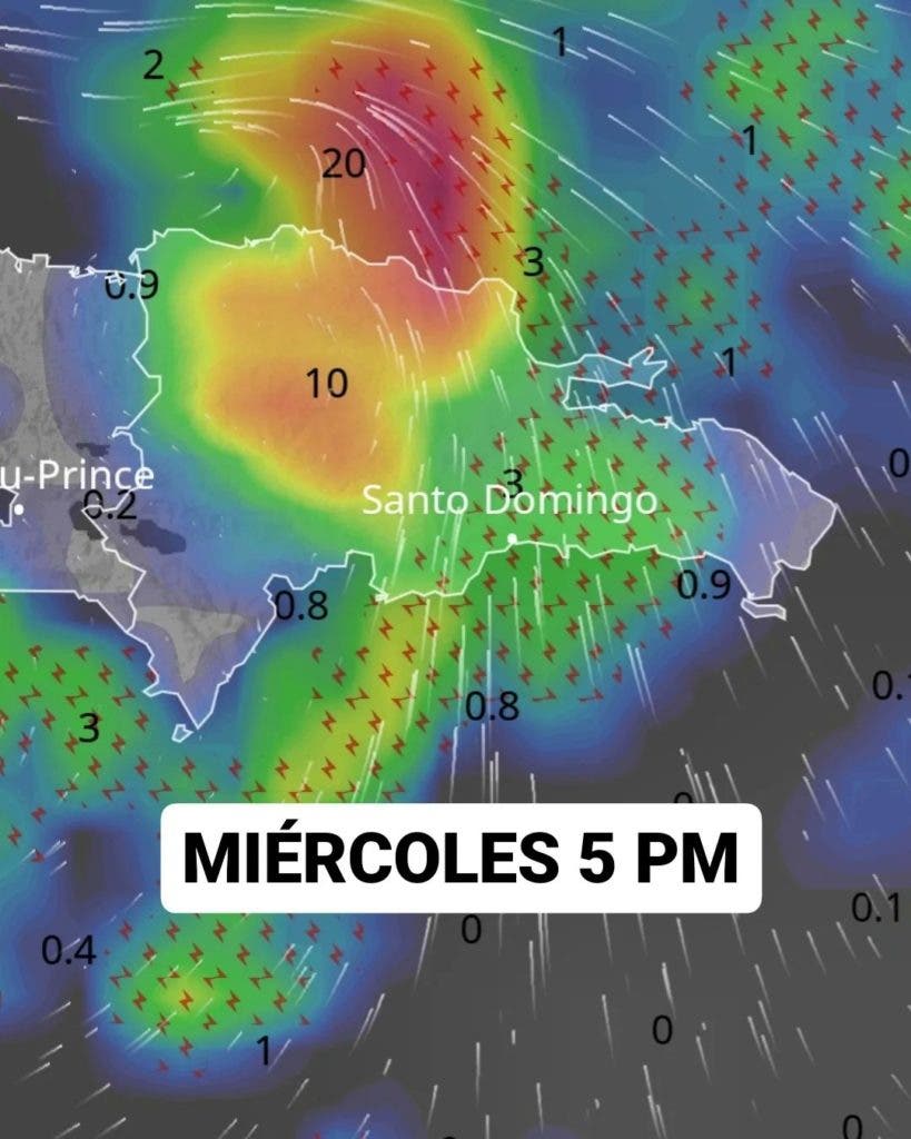 Comienza el período más peligroso de la tormenta tropical Franklin en RD