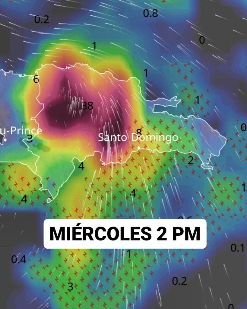 Comienza el período más peligroso de la tormenta tropical Franklin en RD