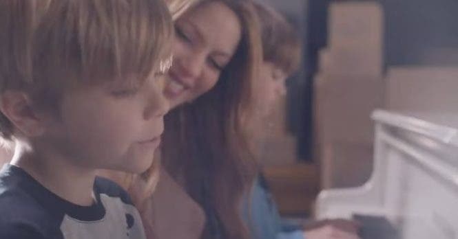 Milan y Sasha cantando: Shakira compartió el video oficial de ‘Acróstico’