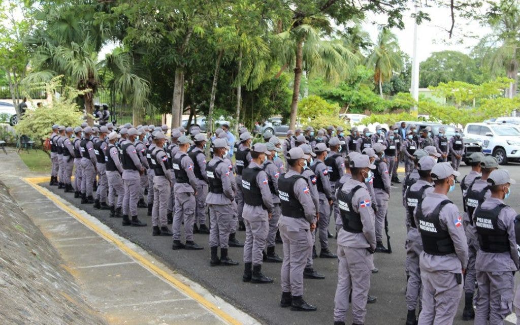 Agentes de la Policía Nacional.